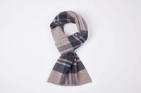 Beige/Grau gestreift