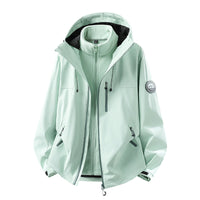 Salznebelgrün (Fleece-Innenjacke)