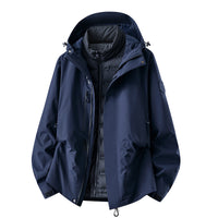 Daunen-Innenjacke – Marineblau