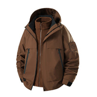 Mahagonibraun (3-in-1 mit Fleece)