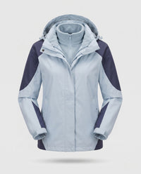 Herren Outdoorjacke Hellblau